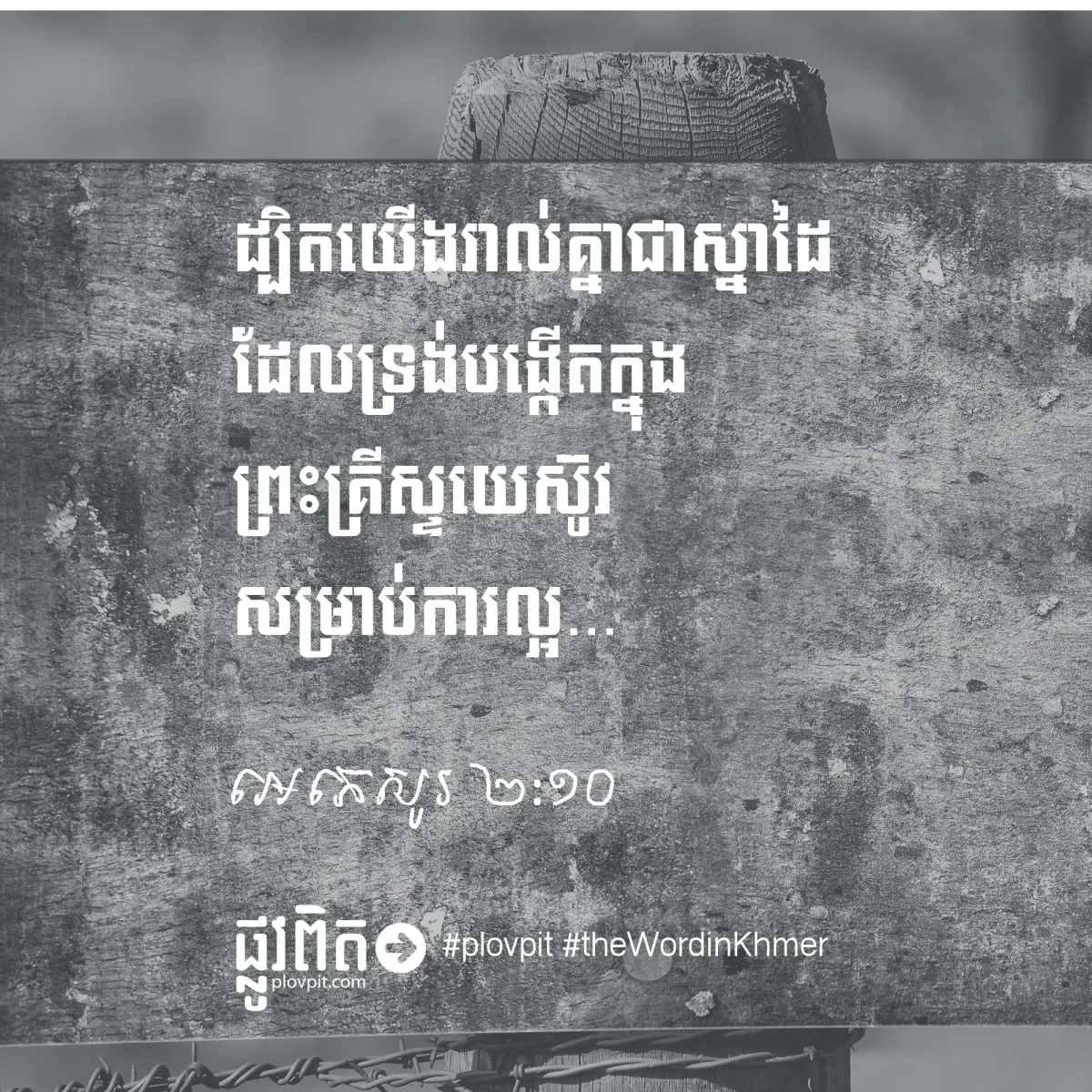 តើ​យើង​ជា​ស្នាដៃ​របស់​អ្នក​ណា?