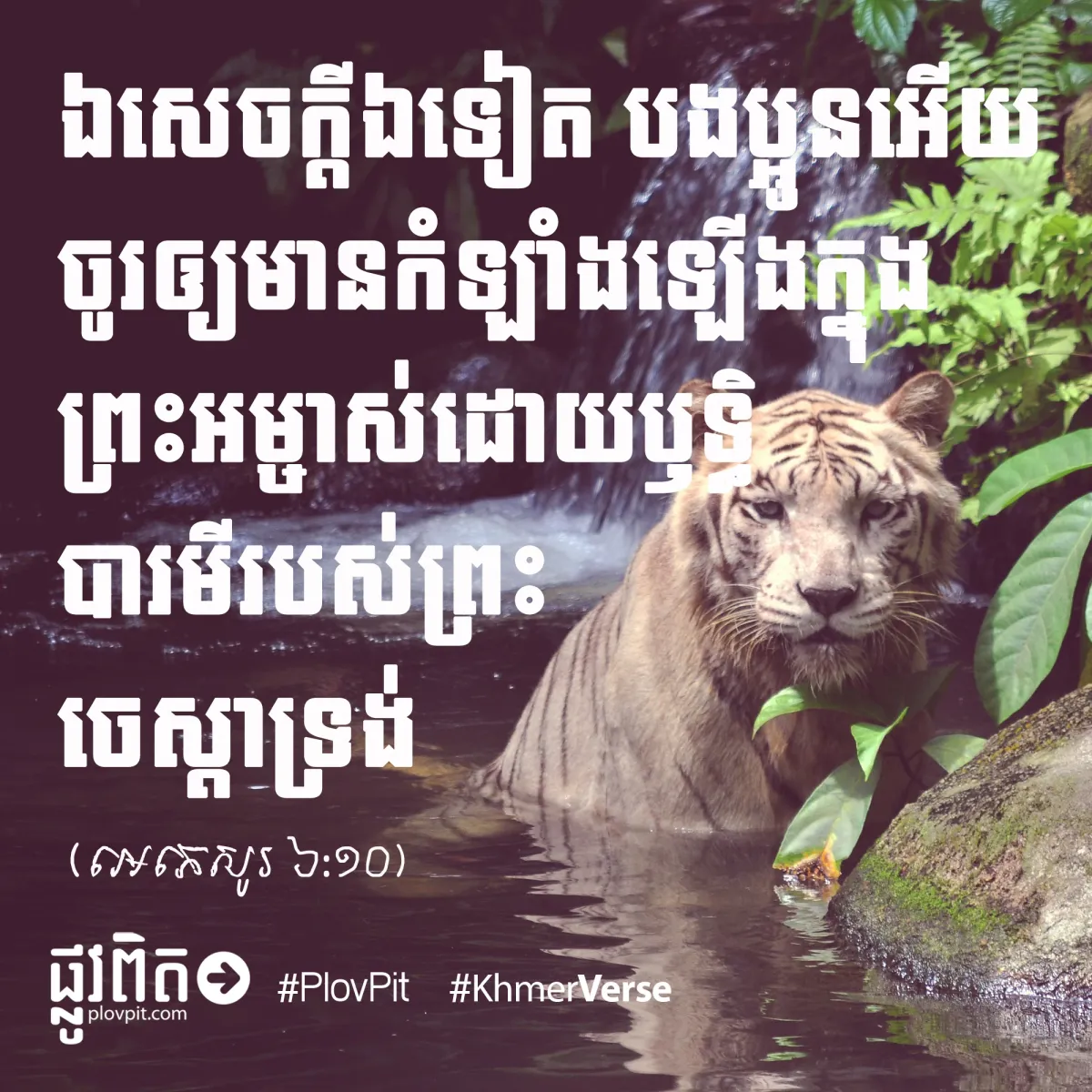 ចូរមានកម្លាំង