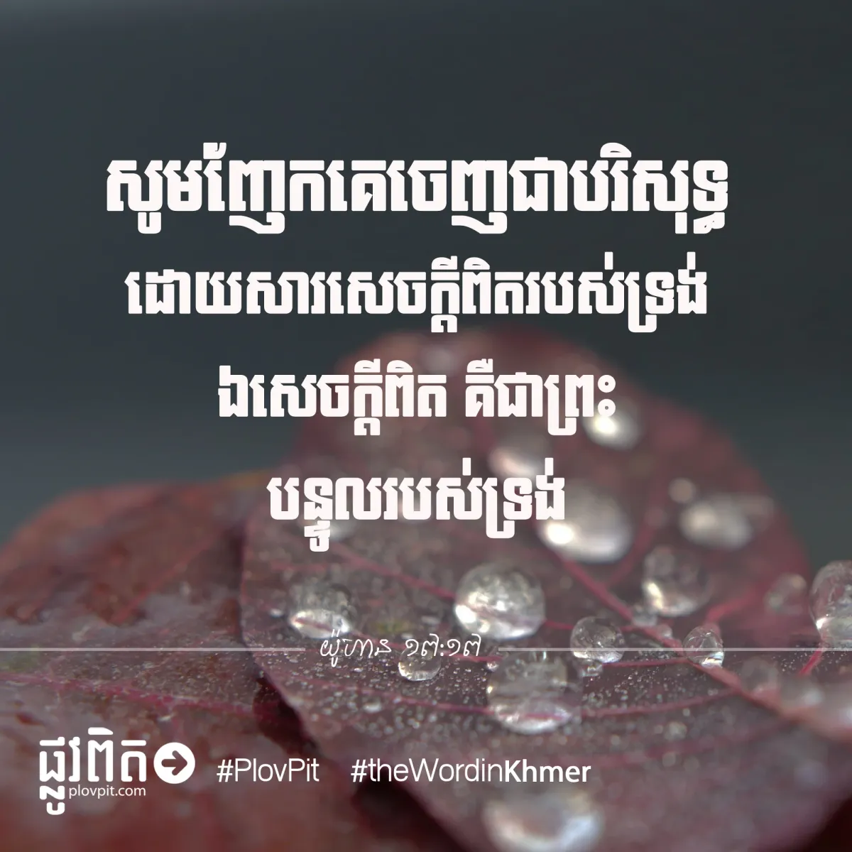 ចេញជាបរិសុទ្ធ