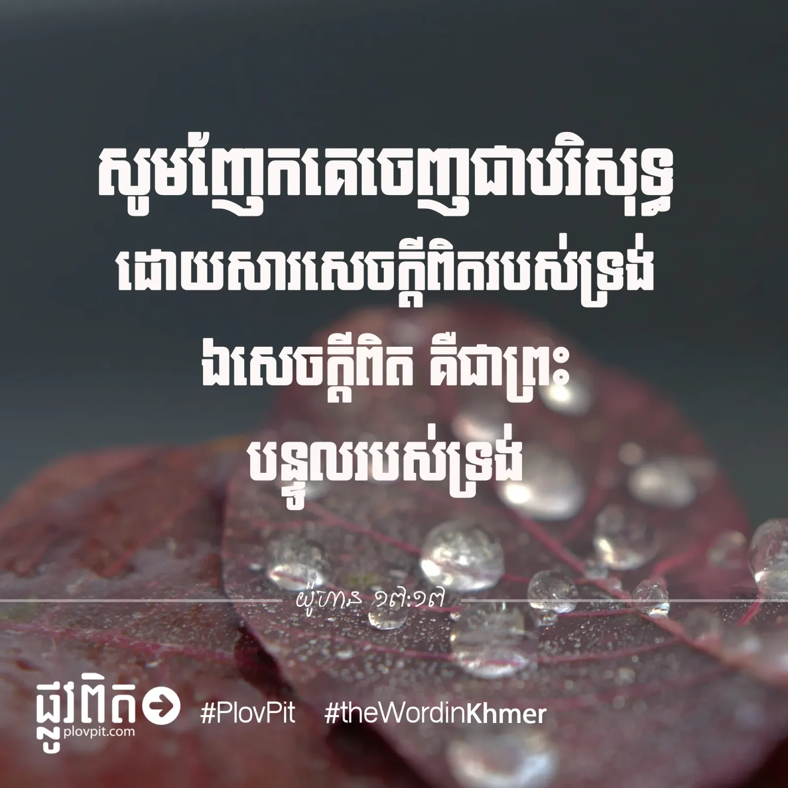 ចេញ​ជា​បរិសុទ្ធ