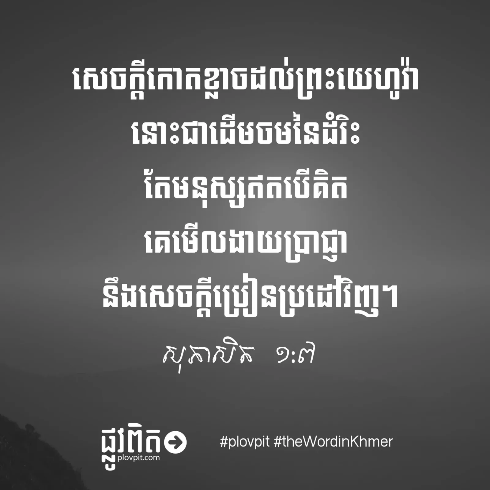 តើអ្នកចង់បានប្រាជ្ញាដែរឬទែ?