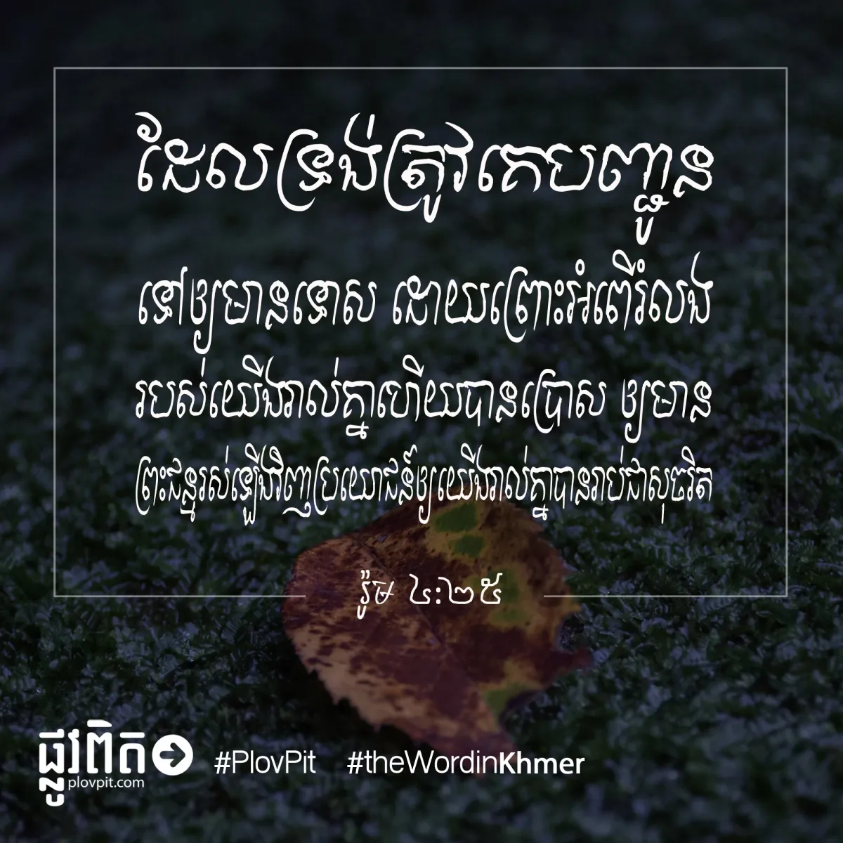 ត្រូវគេ​បញ្ជូន